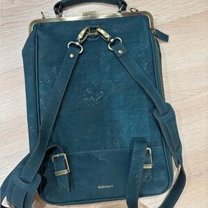 Laflore Paris bobbers Teal Convertible Backpack